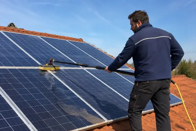 Nettoyage et entretien de panneaux solaires à Beuste
