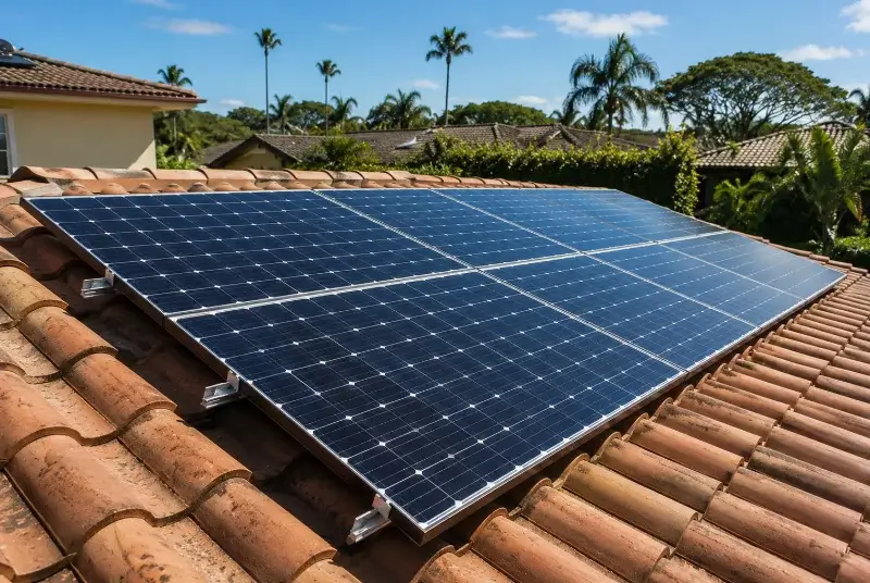 Installation de panneaux solaires à Beuste
